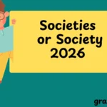 Societies or Society