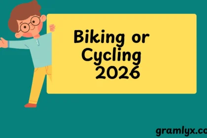Biking or Cycling