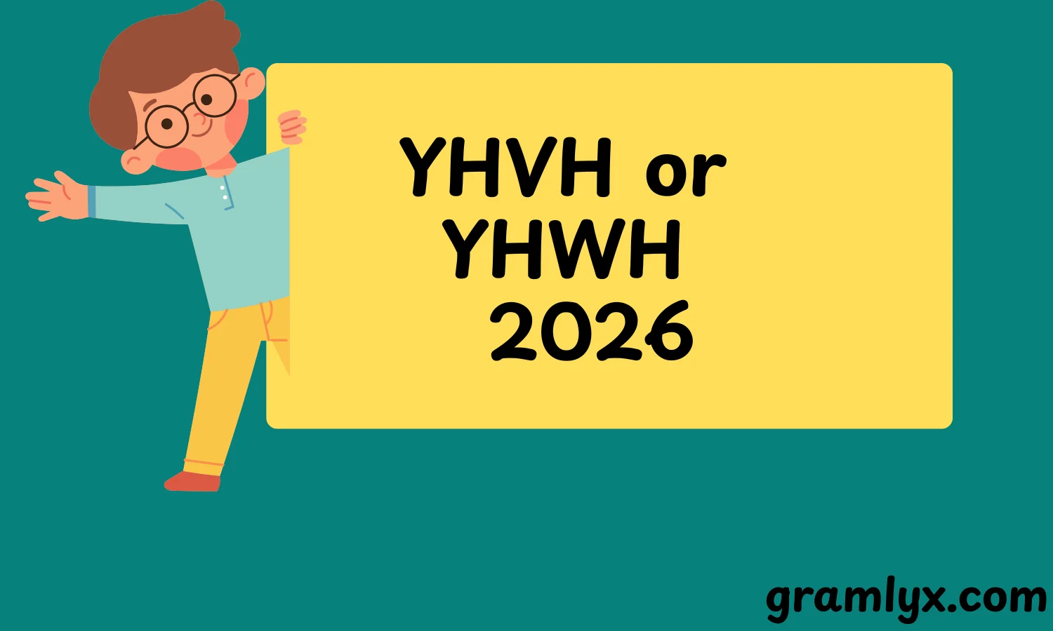 YHVH or YHWH