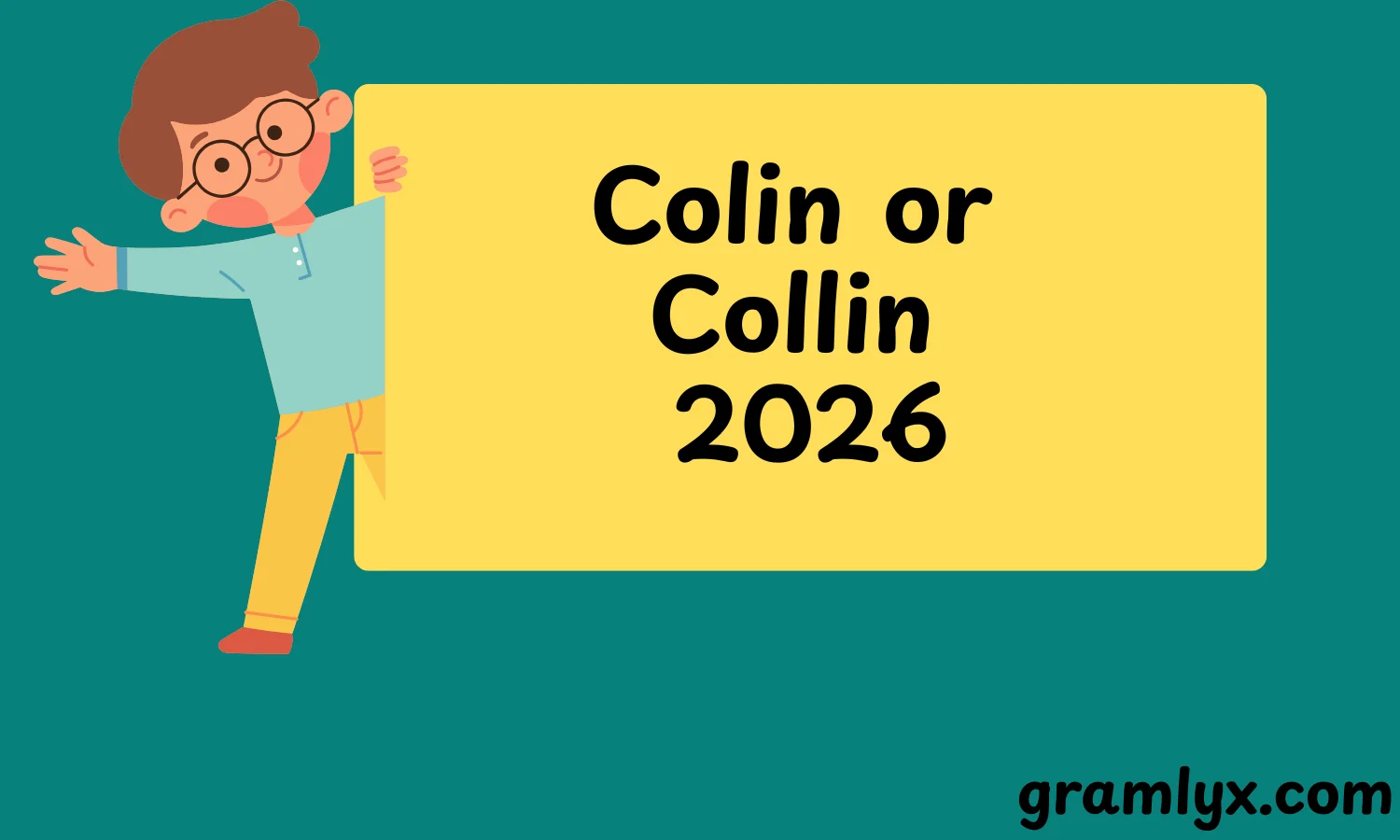Colin or Collin