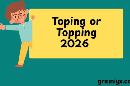 Toping or Topping