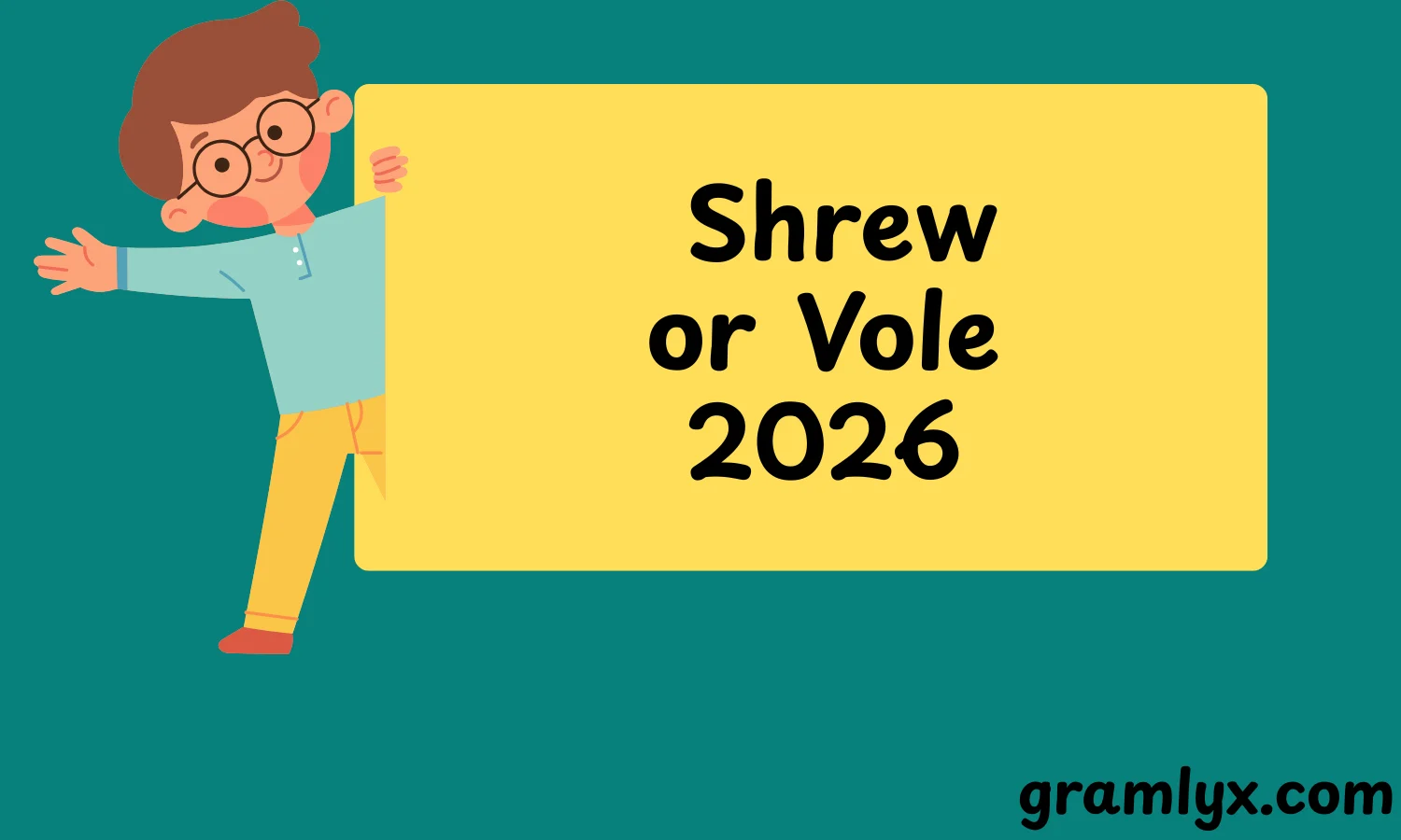 Shrew or Vole