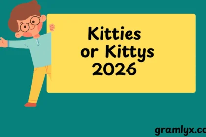 Kitties or Kittys