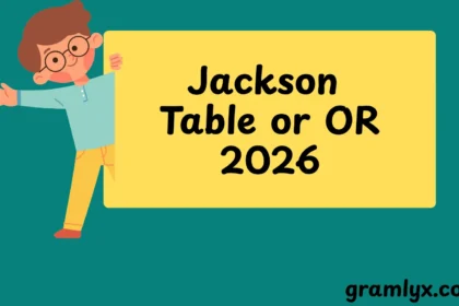 Jackson Table or OR