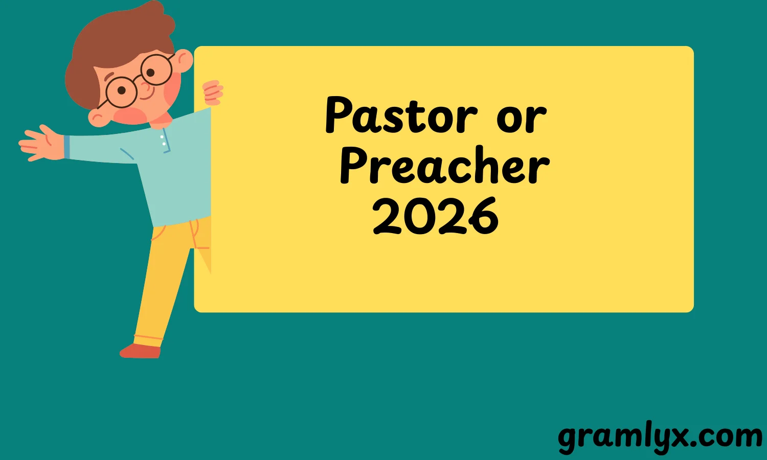 Pastor or Preacher