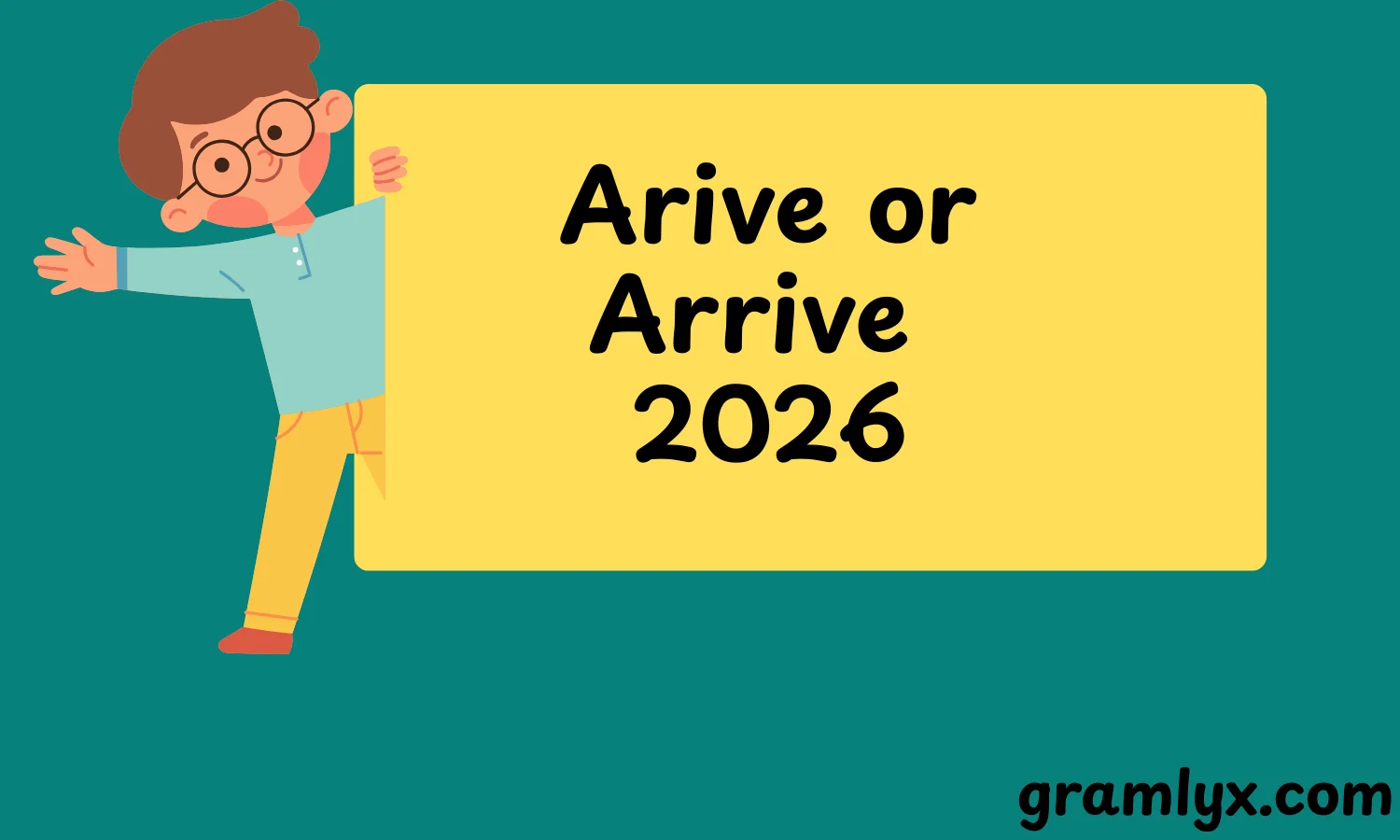 Arive or Arrive