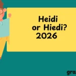 Heidi or Hiedi?