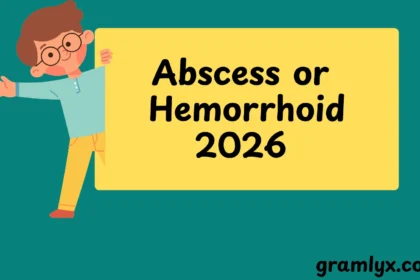 Abscess or Hemorrhoid