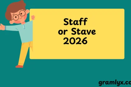 Staff or Stave