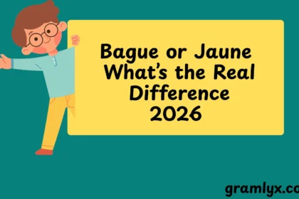 Bague or Jaune What’s the Real Difference