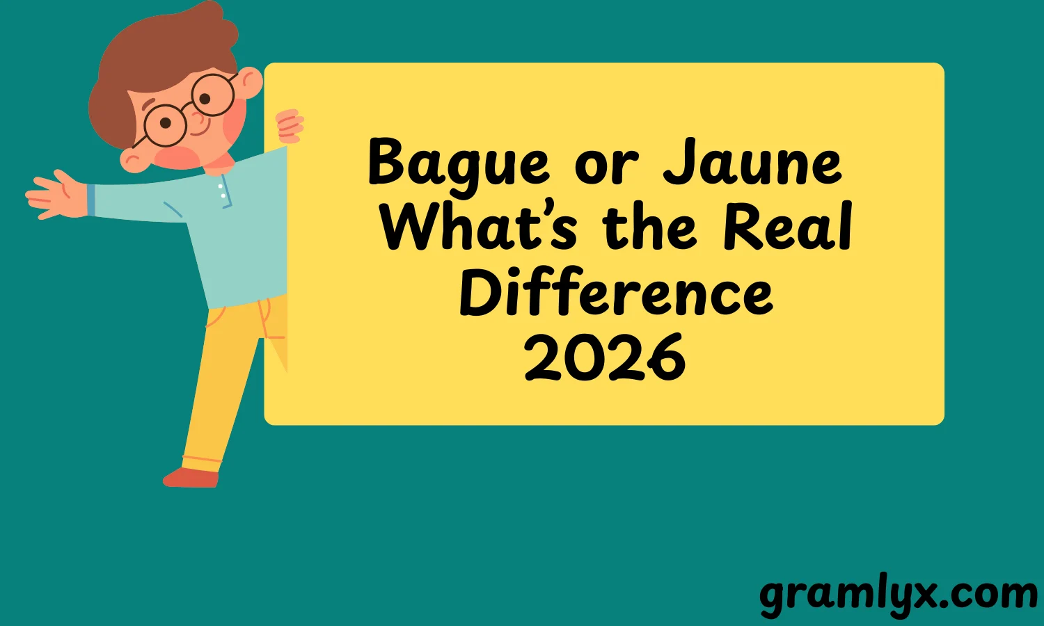 Bague or Jaune What’s the Real Difference