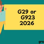 G29 or G923