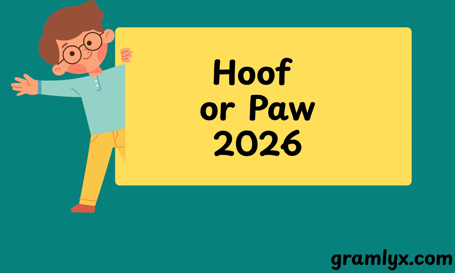 Hoof or Paw