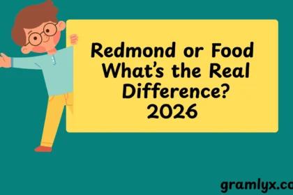 Redmond or Food What’s the Real Difference