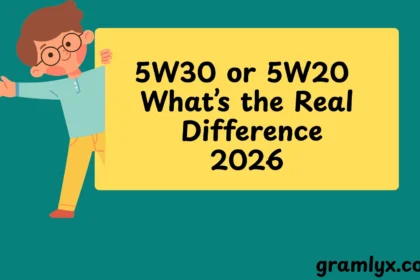 5W30 or 5W20 What’s the Real Difference