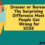 Dresser or Bureau The Surprising Difference Most People Get Wrong for