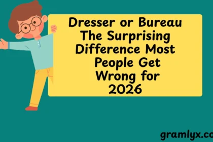 Dresser or Bureau The Surprising Difference Most People Get Wrong for