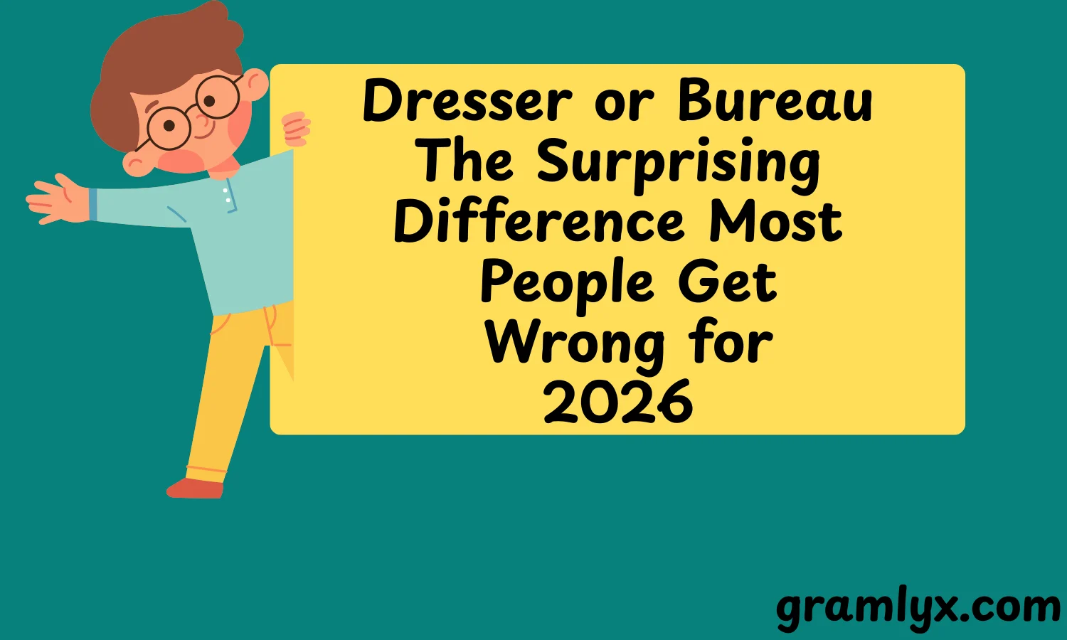 Dresser or Bureau The Surprising Difference Most People Get Wrong for
