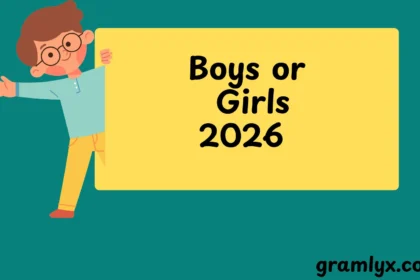 Boys or Girls
