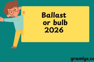 Ballast or bulb