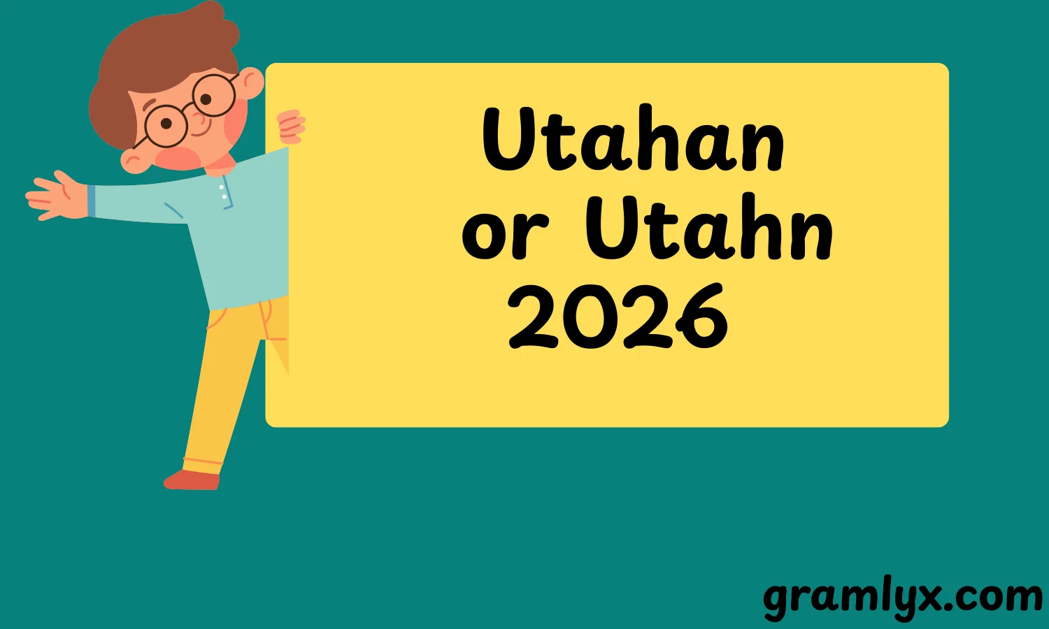 Utahan or Utahn