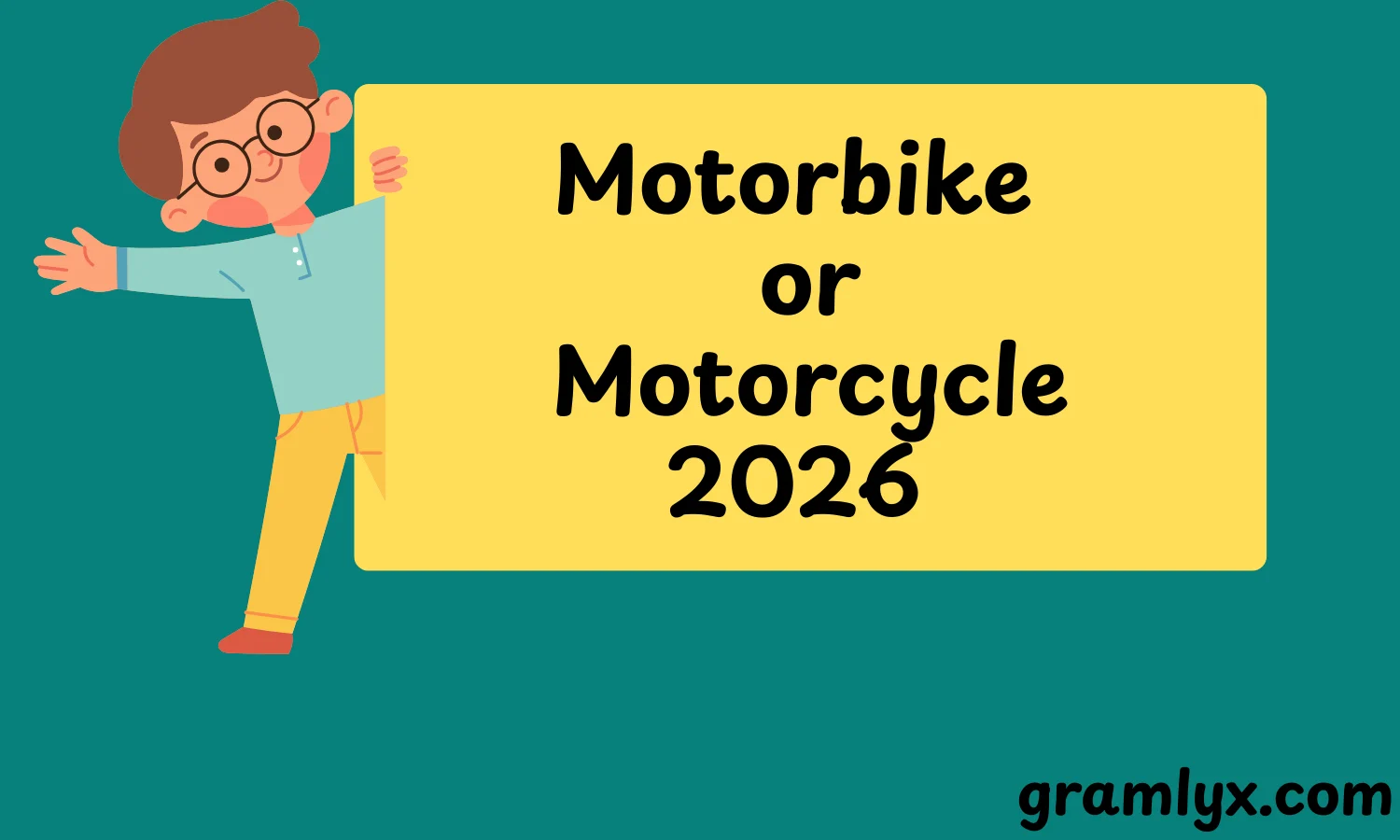 Motorbike or Motorcycle