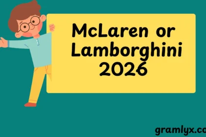 McLaren or Lamborghini